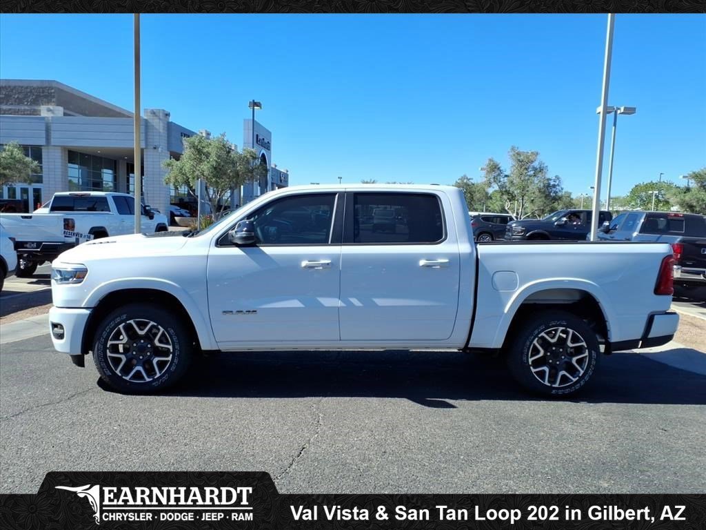 New 2026 Bright White Clear-Coat Exterior Paint RAM Laramie image 3