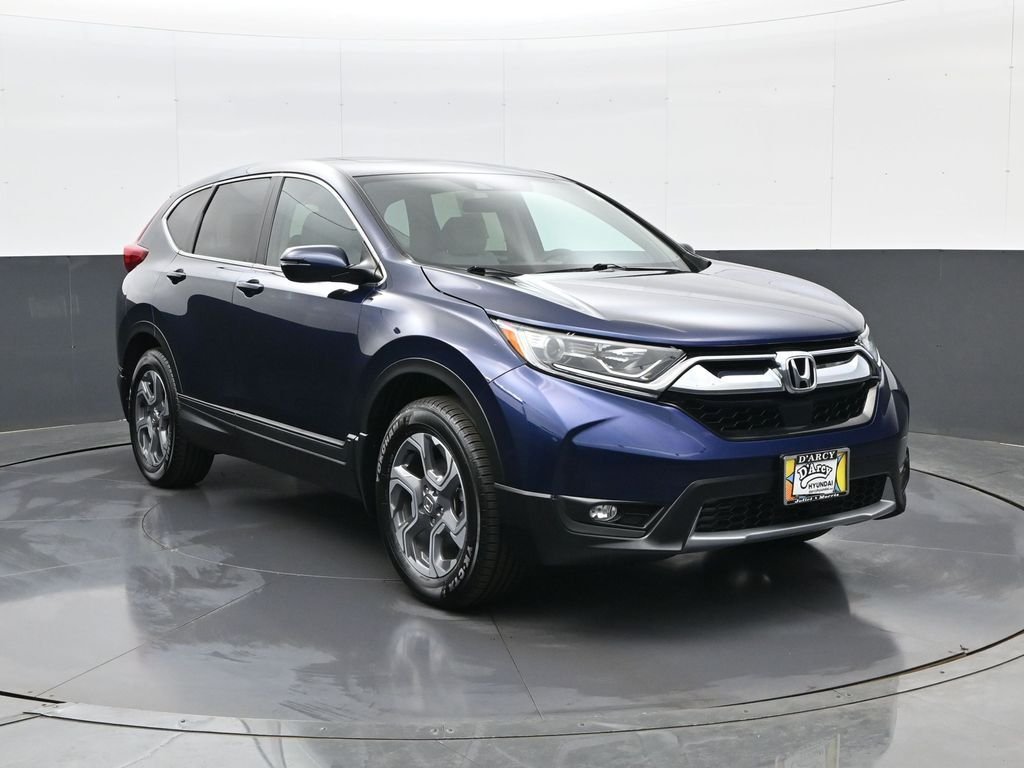 Used 2017 Blue Honda EX image 3