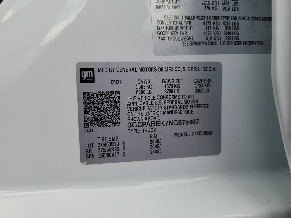 Certified Used 2022 Summit White Chevrolet Custom image 33