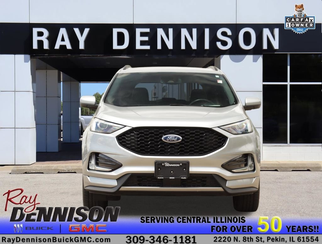Used 2022 Ford Edge ST-Line with VIN 2FMPK4J9XNBA42853 for sale in Pekin, IL