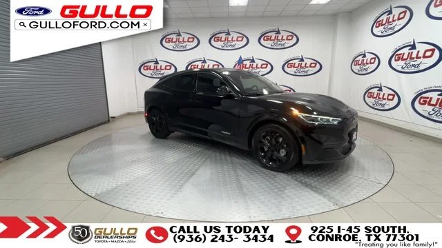 Certified 2023 Ford Mustang Mach-E Premium RWD with VIN 3FMTK3RMXPMA48624 for sale in Conroe, TX