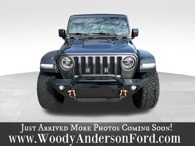 Used 2021 Granite Crystal Clearcoat Metallic Jeep Unlimited Rubicon image 4