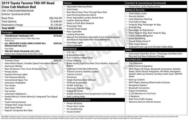 2019 Toyota Tacoma TRD Off Road - Photo 11