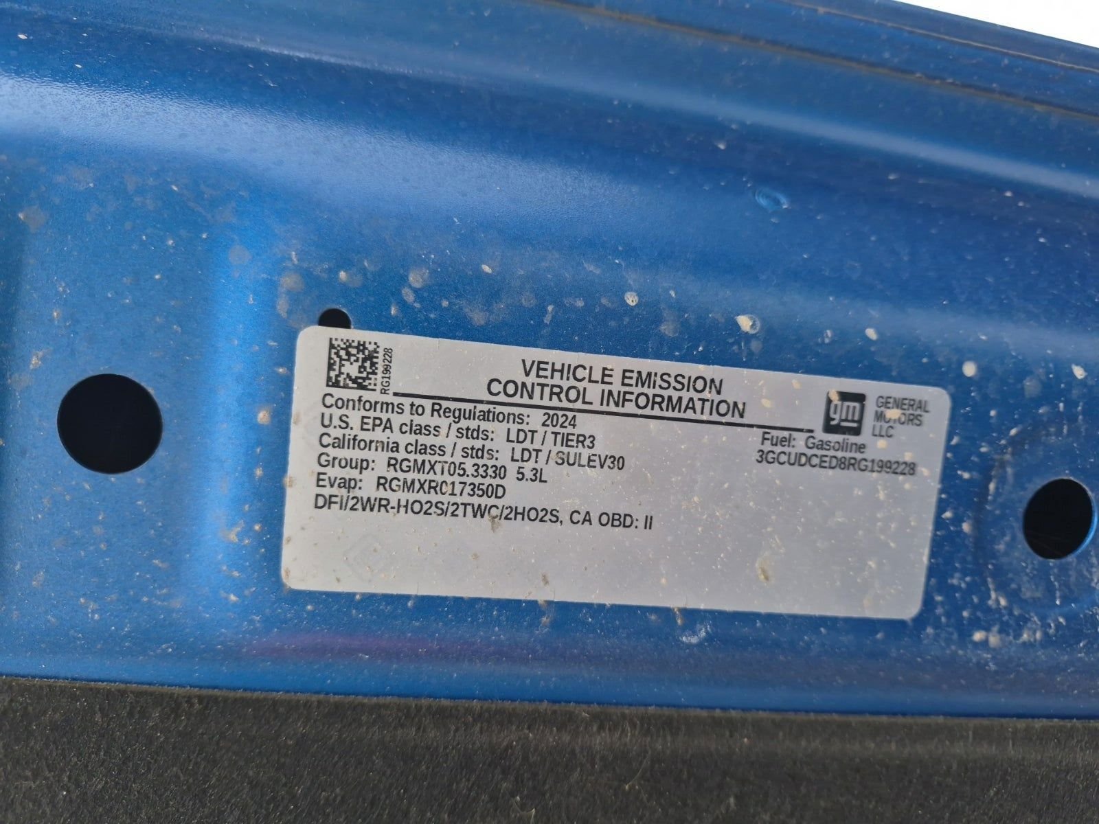 Used 2024 Glacier Blue Metallic Chevrolet Custom Trail Boss image 14