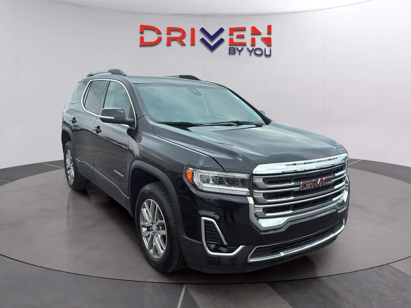 Used 2023 Ebony Twilight Metallic GMC SLT image 3