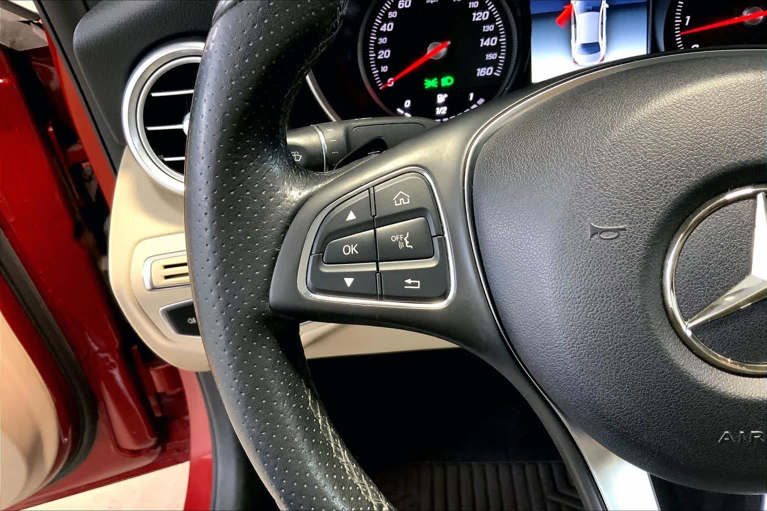 Used 2018 designo Cardinal Red Metallic Mercedes-Benz C 300 image 23