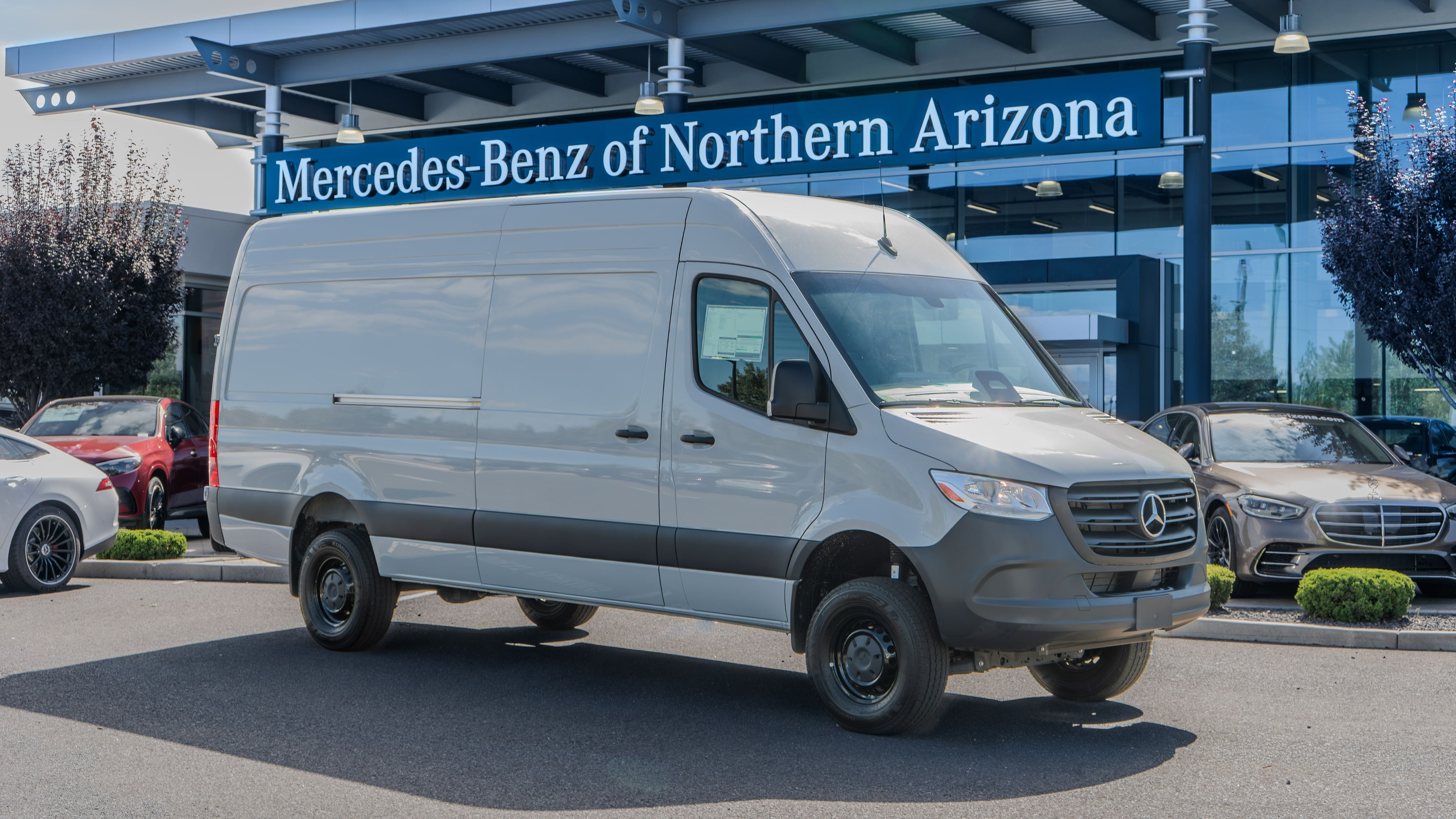New 2025 Silver Gray Mercedes-Benz Cargo 170 WB image 1