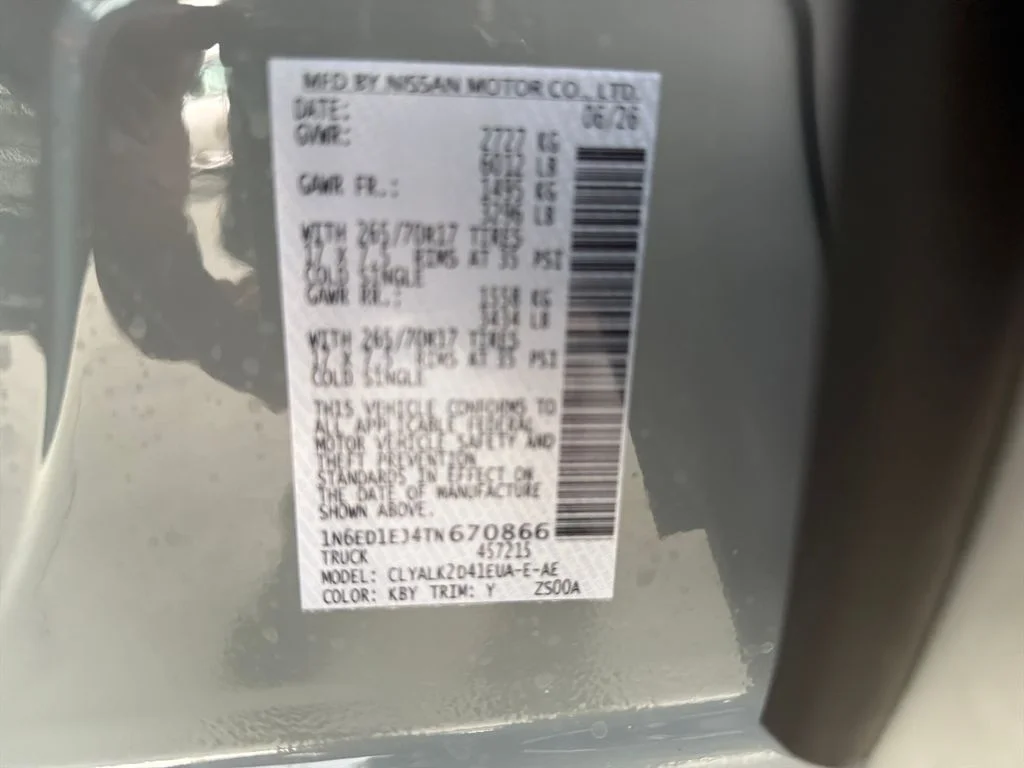 New 2026 Boulder Gray Pearl Nissan Crew Cab PRO-X® image 32