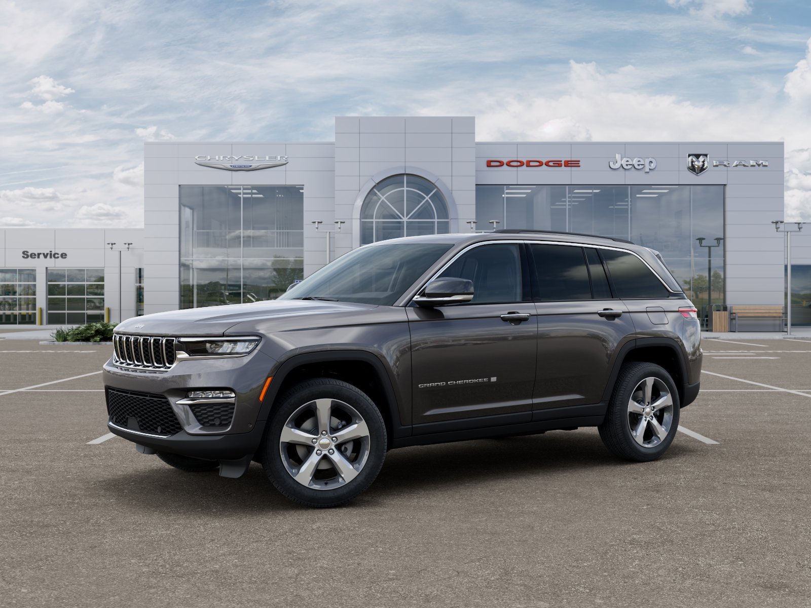 New 2025 Baltic Gray Metallic Clear-Coat Exterior Paint Jeep Limited image 21