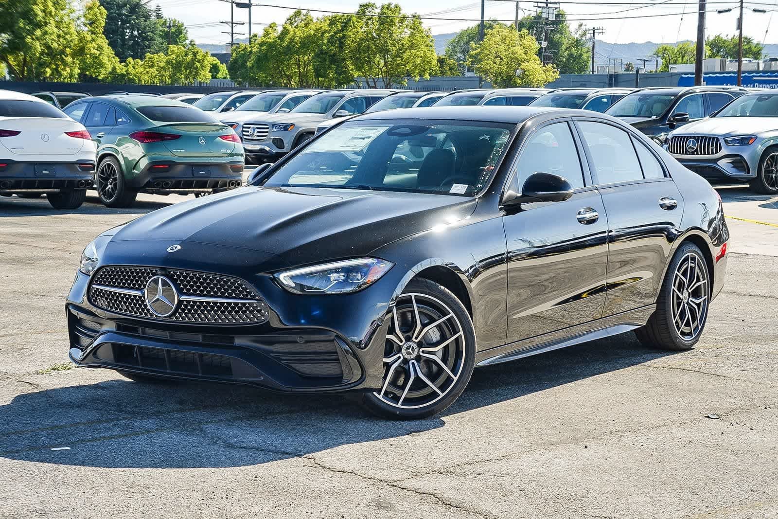 New 2026 Black Mercedes-Benz C 300 image 1