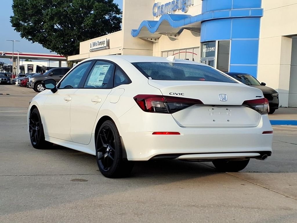 New 2026 Platinum White Pearl Honda Sport image 9