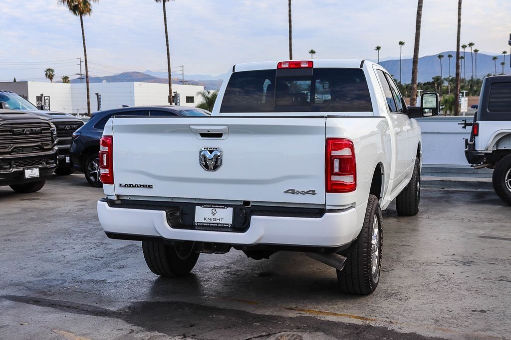 Used 2024 Bright White Clearcoat Ram Laramie image 9