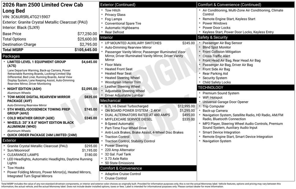 2026 RAM 2500 Limited - Photo 21