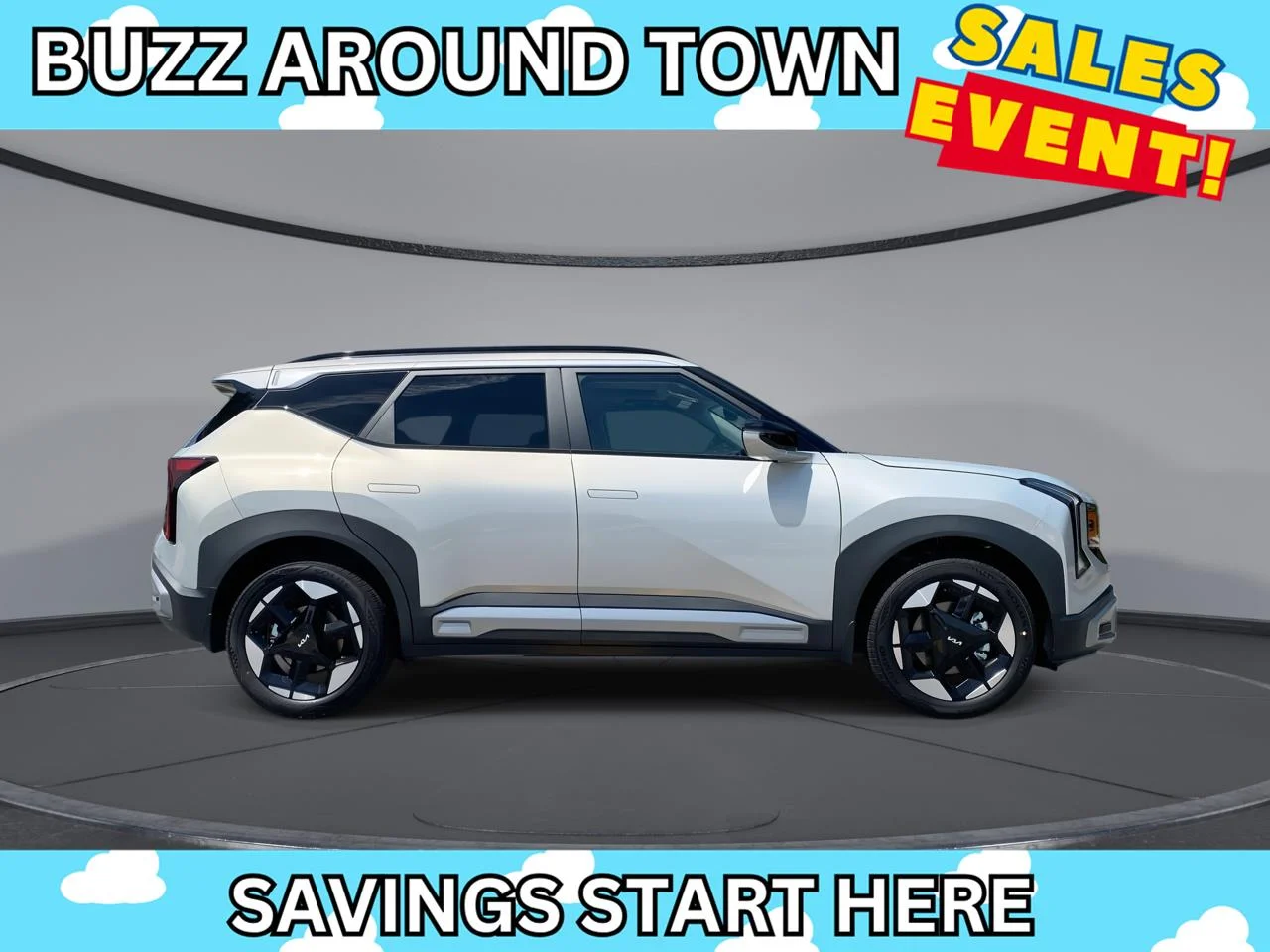 New 2027 Ivory Silver Kia EX image 9