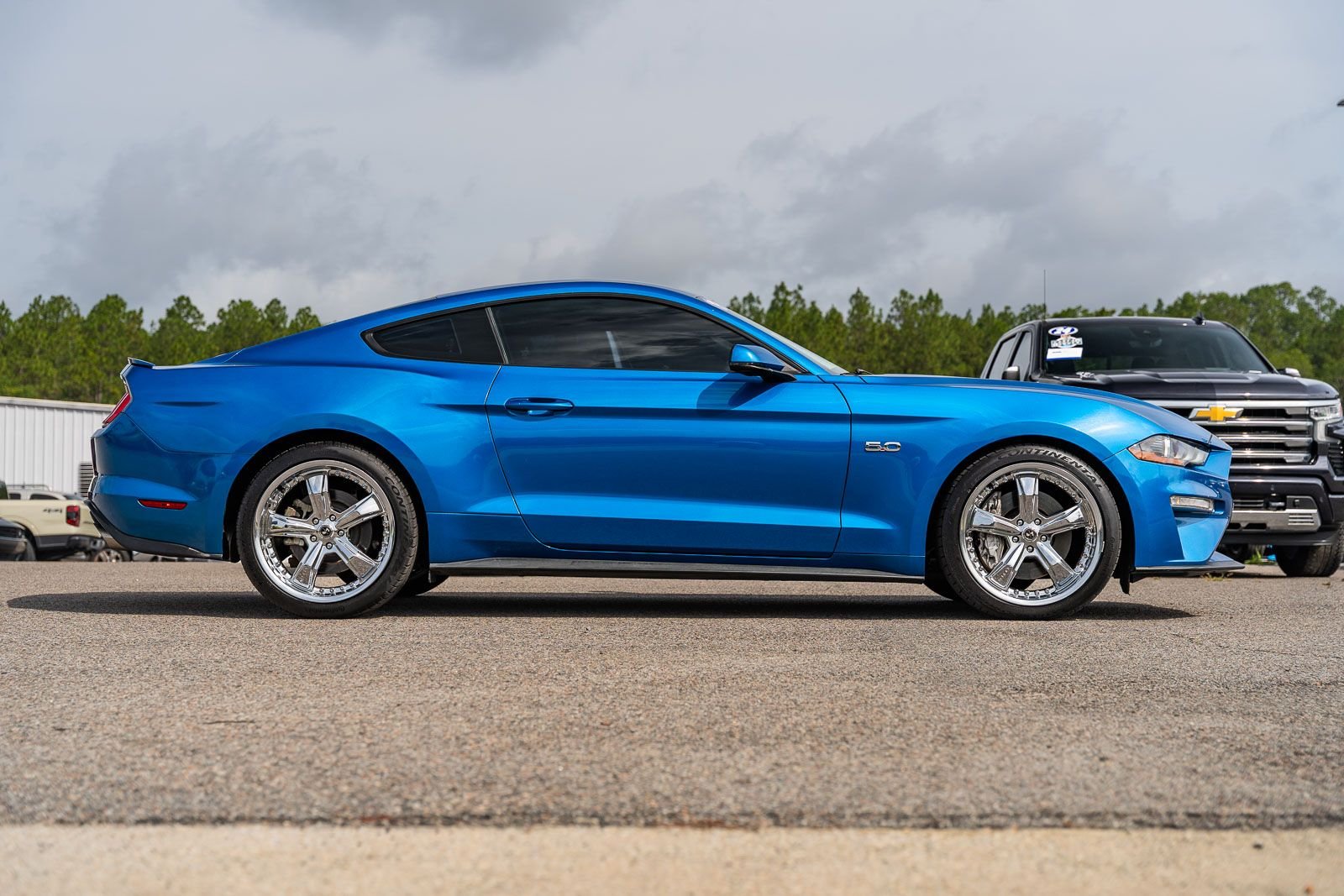 Certified Used 2019 Blue Ford GT Premium image 8