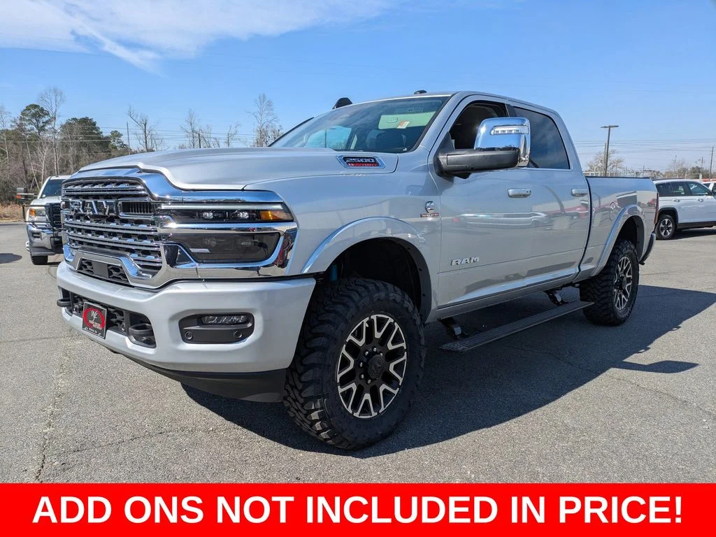 New 2026 Silver-Zynith Exterior Paint RAM Limited Longhorn image 8