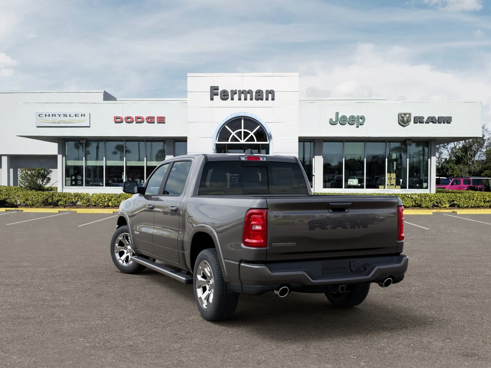 New 2026 Granite Crystal Metallic Clear-Coat Exterior Paint RAM Big Horn/Lone Star image 35