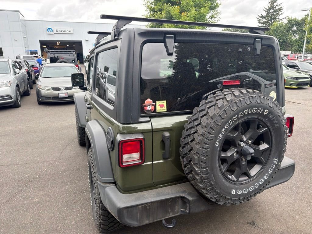 Certified Used 2023 Green Clearcoat Jeep Sport image 7
