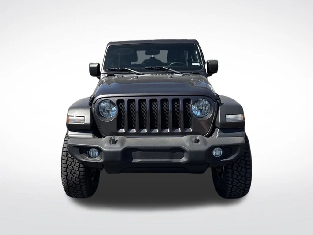 Used 2021 Gray Jeep Unlimited Sport image 6