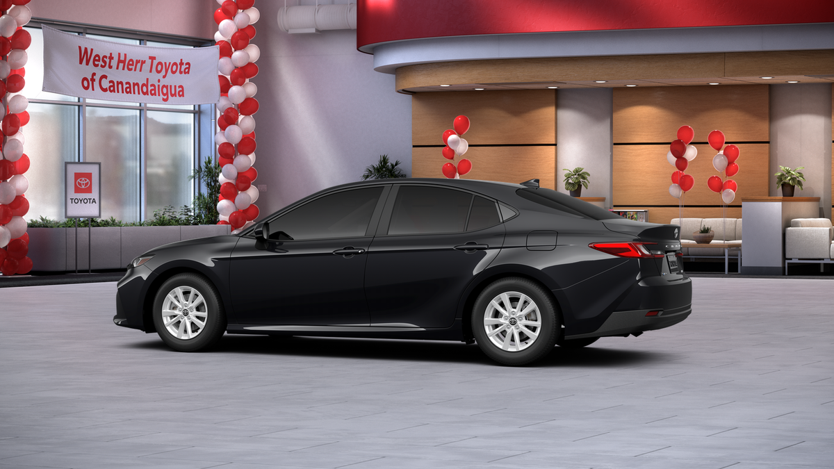 New 2026 Midnight Black Metallic Toyota LE image 13