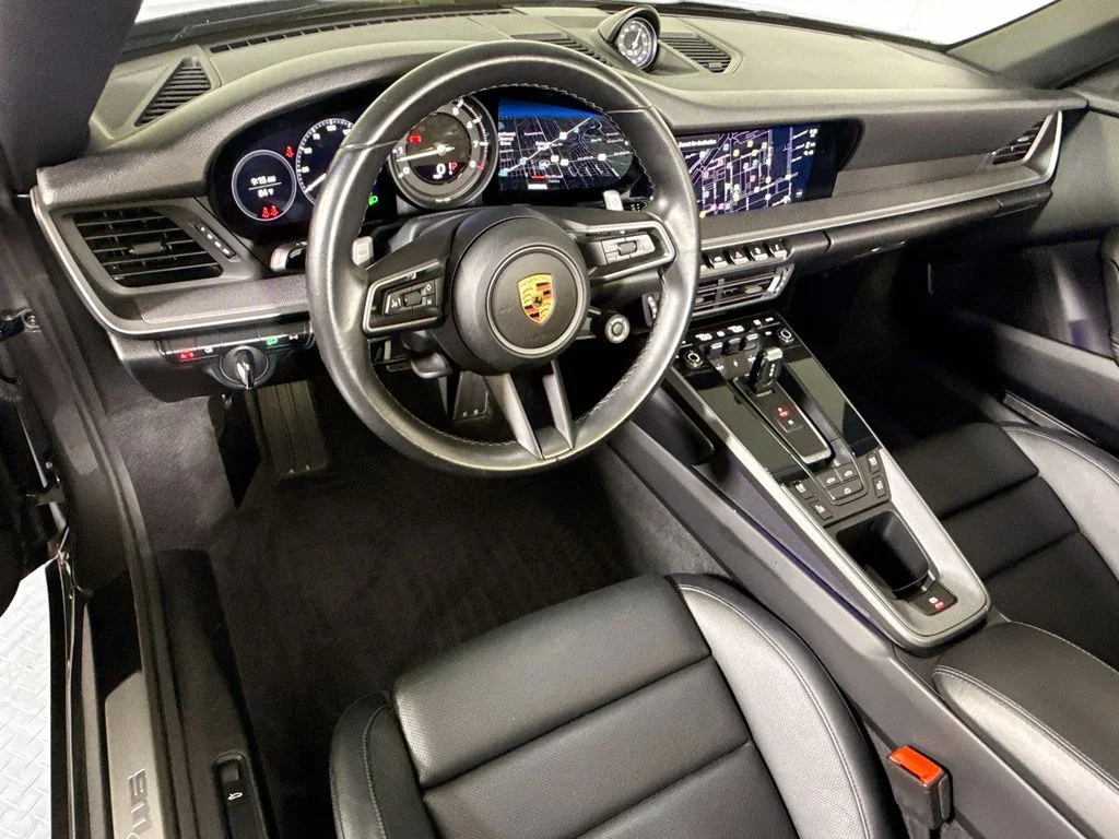 Used 2023 Grey Porsche Carrera image 4