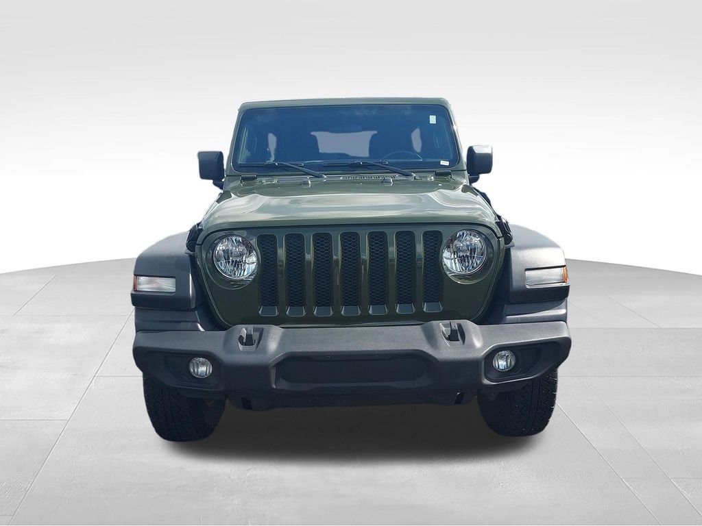 Used 2021 Green Jeep Unlimited Sport S image 8