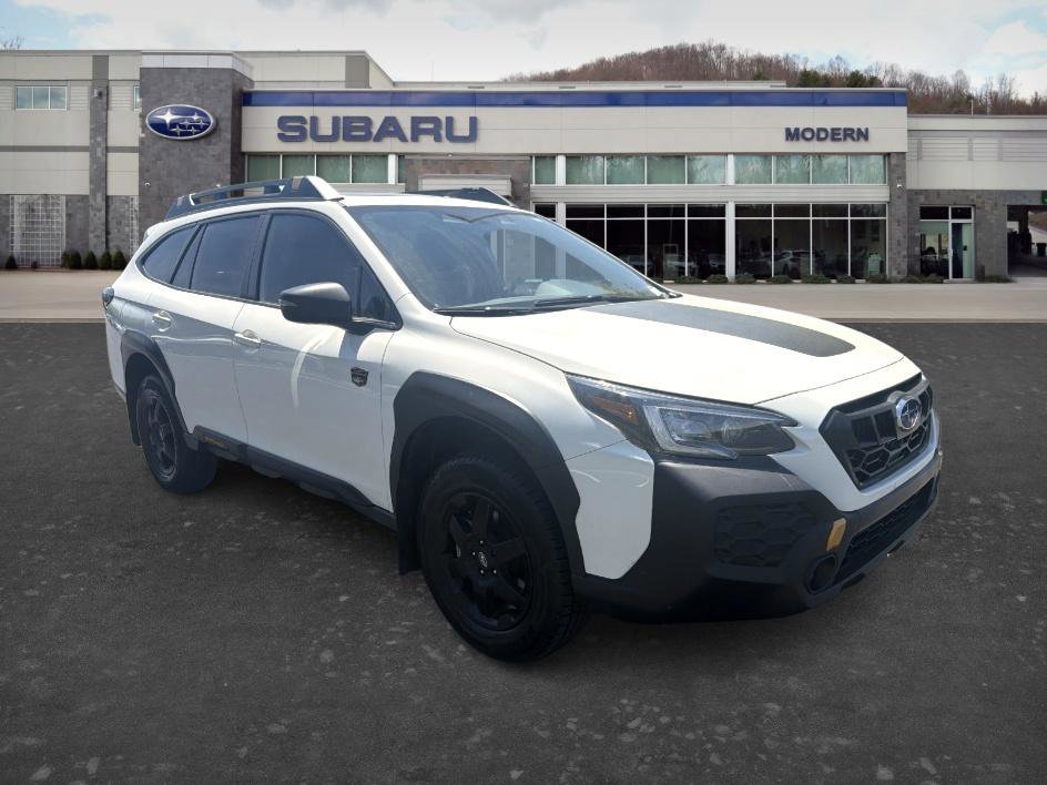 Used 2024 Crystal White Pearl Subaru Wilderness image 3