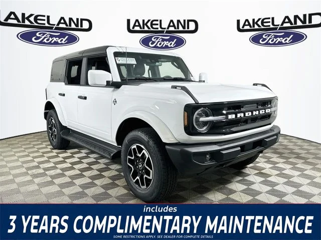 New 2026 White Ford Outer Banks image 1