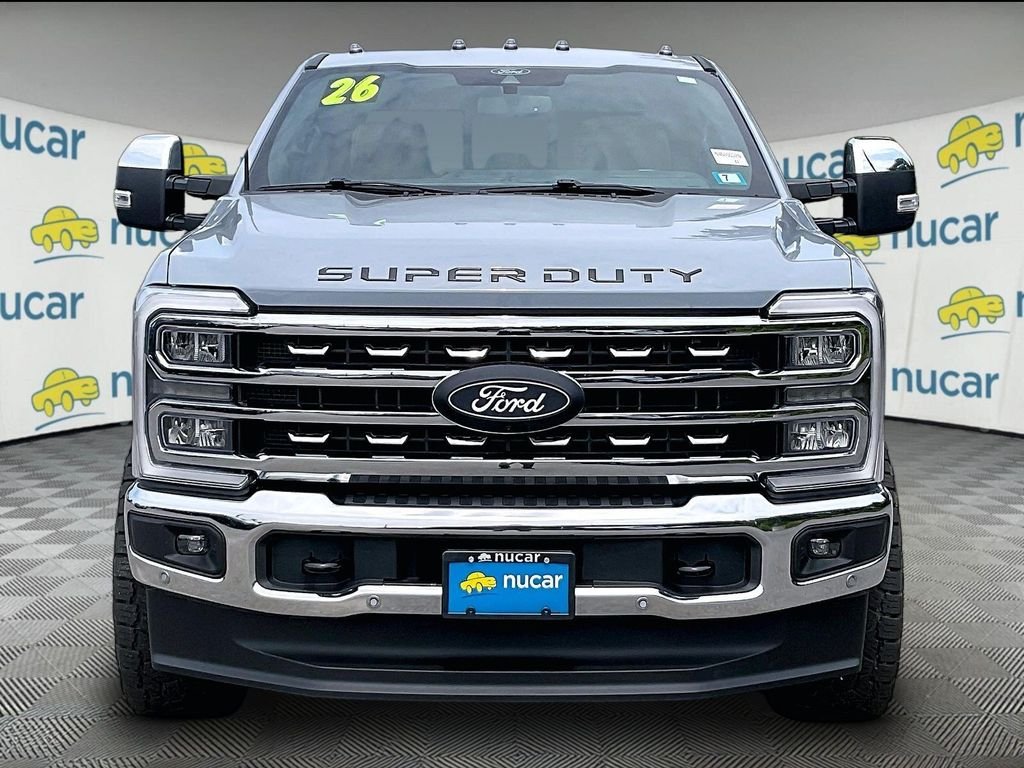 Used 2026 Glacier Gray Metallic Tri-Coat Ford Lariat image 2