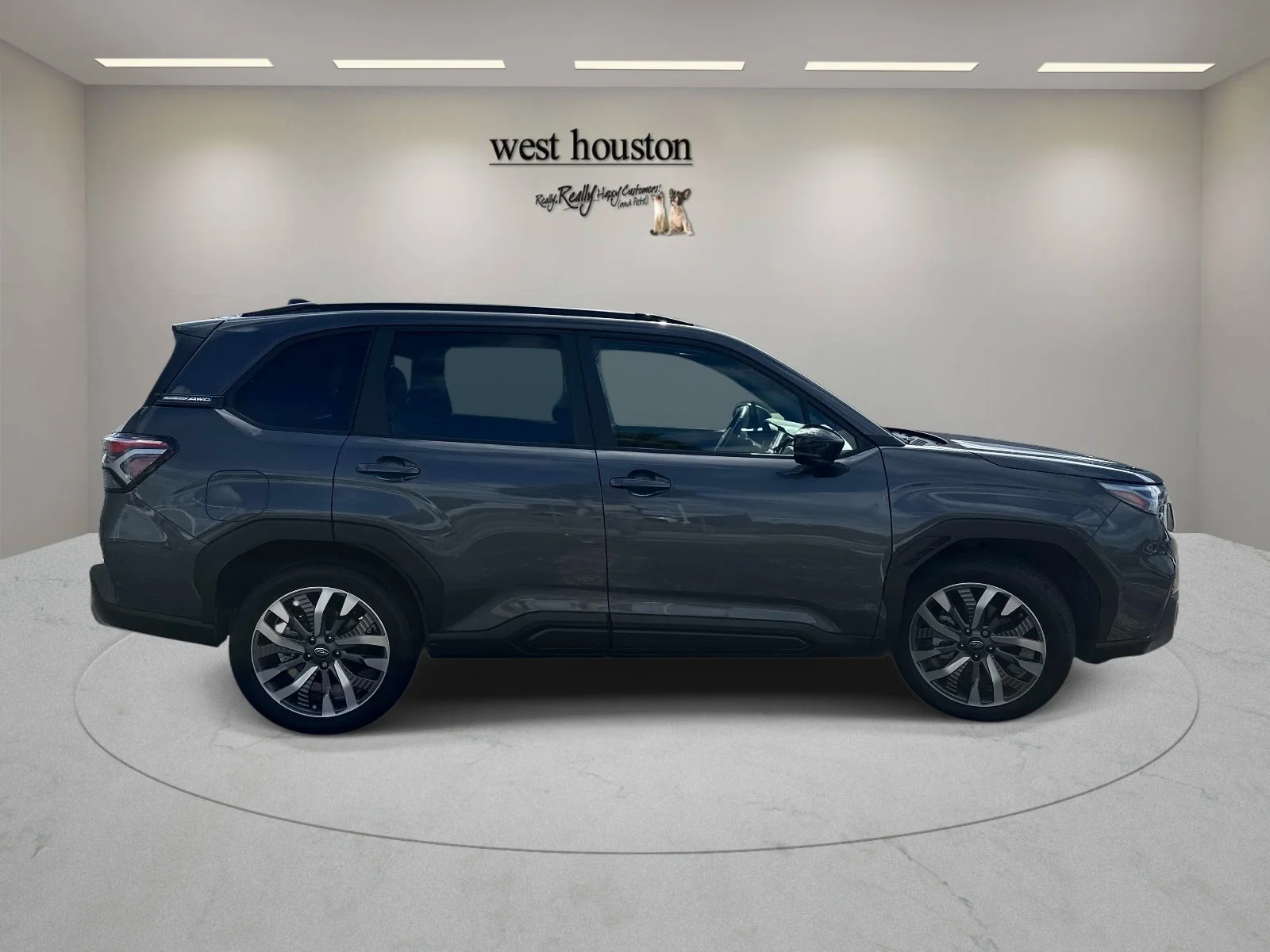 Certified Used 2025 Magnetite Gray Metallic Subaru Touring AWD image 4