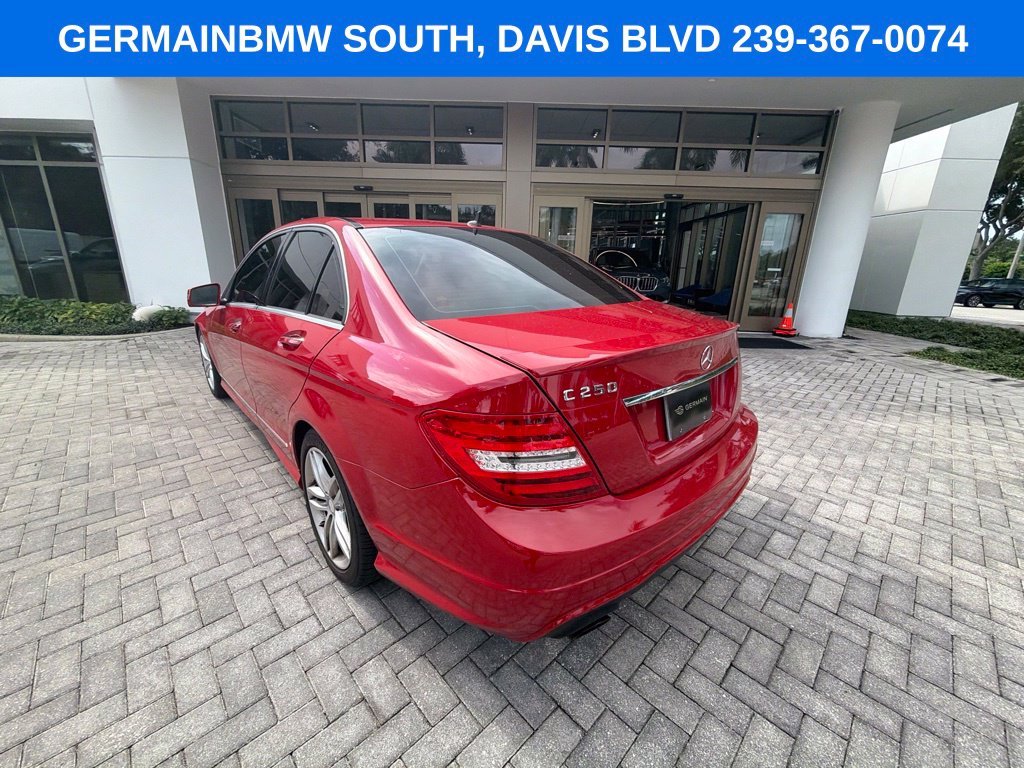 Used 2014 Mars Red Mercedes-Benz C 250 image 8