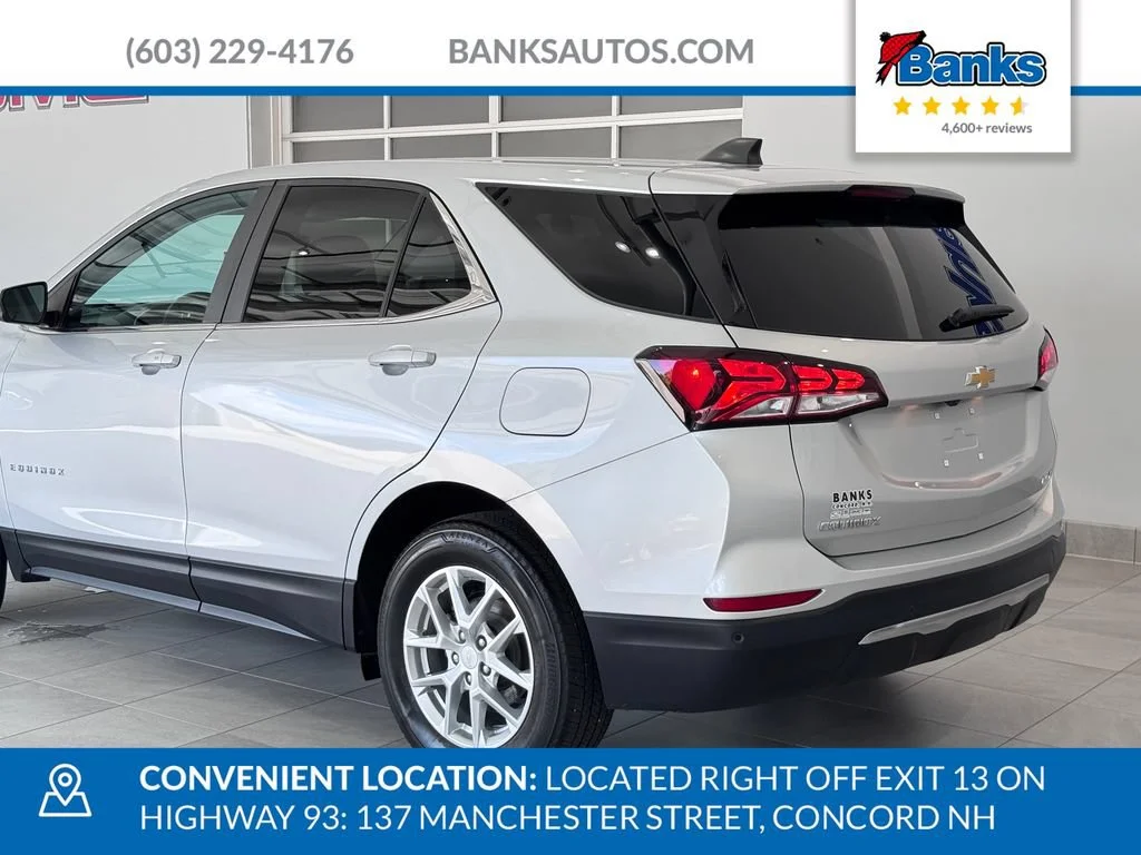 Certified Used 2022 Silver Ice Metallic Chevrolet LT image 6