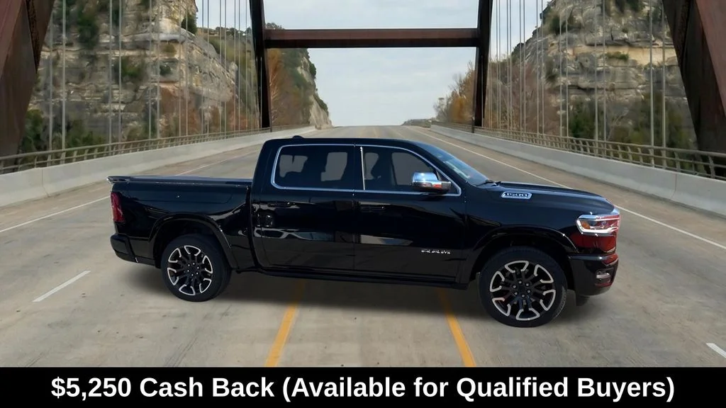 New 2026 Diamond Black Crystal Pearl-Coat Exterior Paint RAM Limited image 13