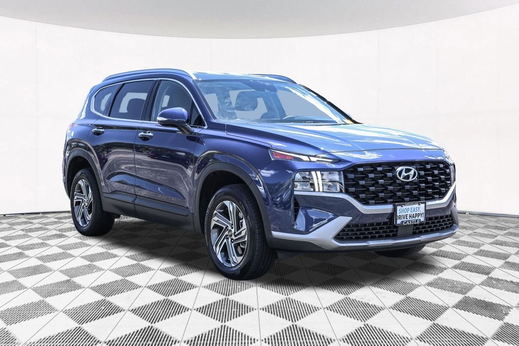 Certified Used 2023 Blue Hyundai SEL image 11