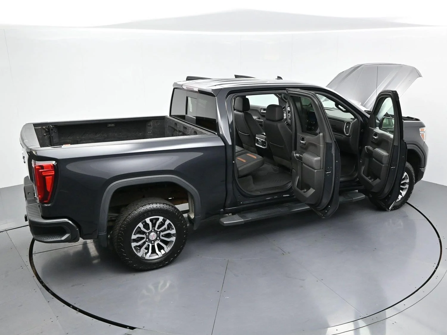 Used 2020 CARBON BLACK METALLIC GMC AT4 image 43