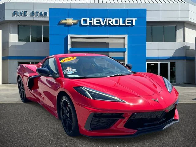 Used 2022 Red Chevrolet Stingray image 1