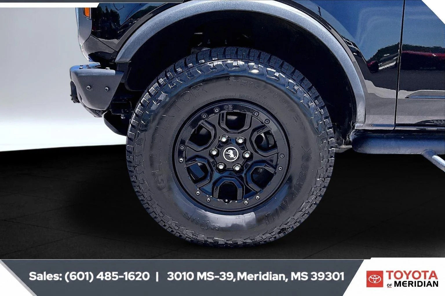 Used 2022 Shadow Black Ford Badlands Advanced image 7