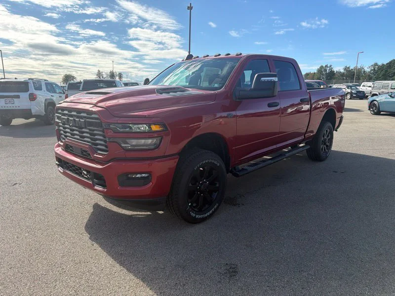 New 2027 Molten Red Pearlcoat RAM Black Express image 8