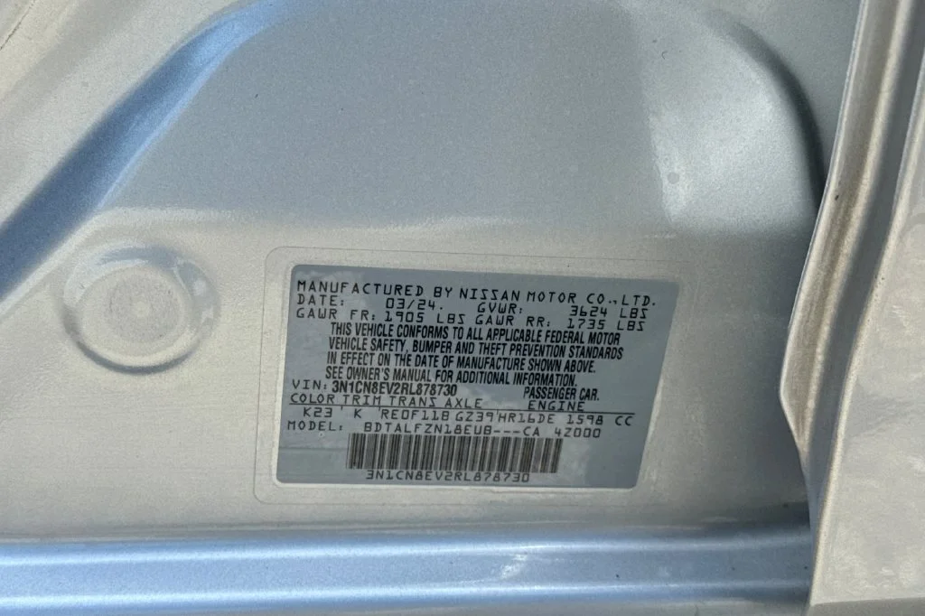 Used 2024 Brilliant Silver Metallic Nissan 1.6 SV image 34