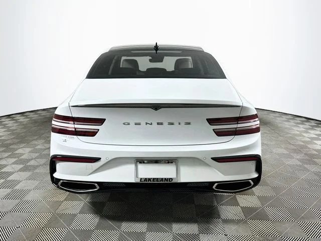 New 2027 White Genesis 3.5T Sport Prestige image 5