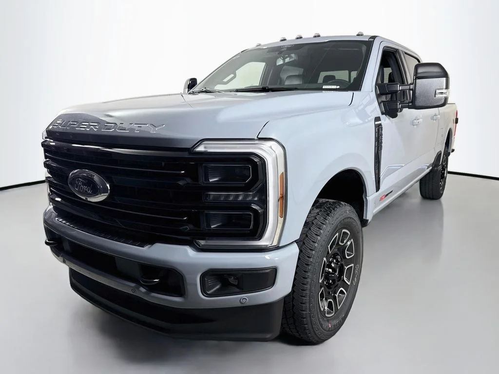 New 2026 Glacier Gray Metallic Tri-Coat Ford F-250® Platinum® image 3