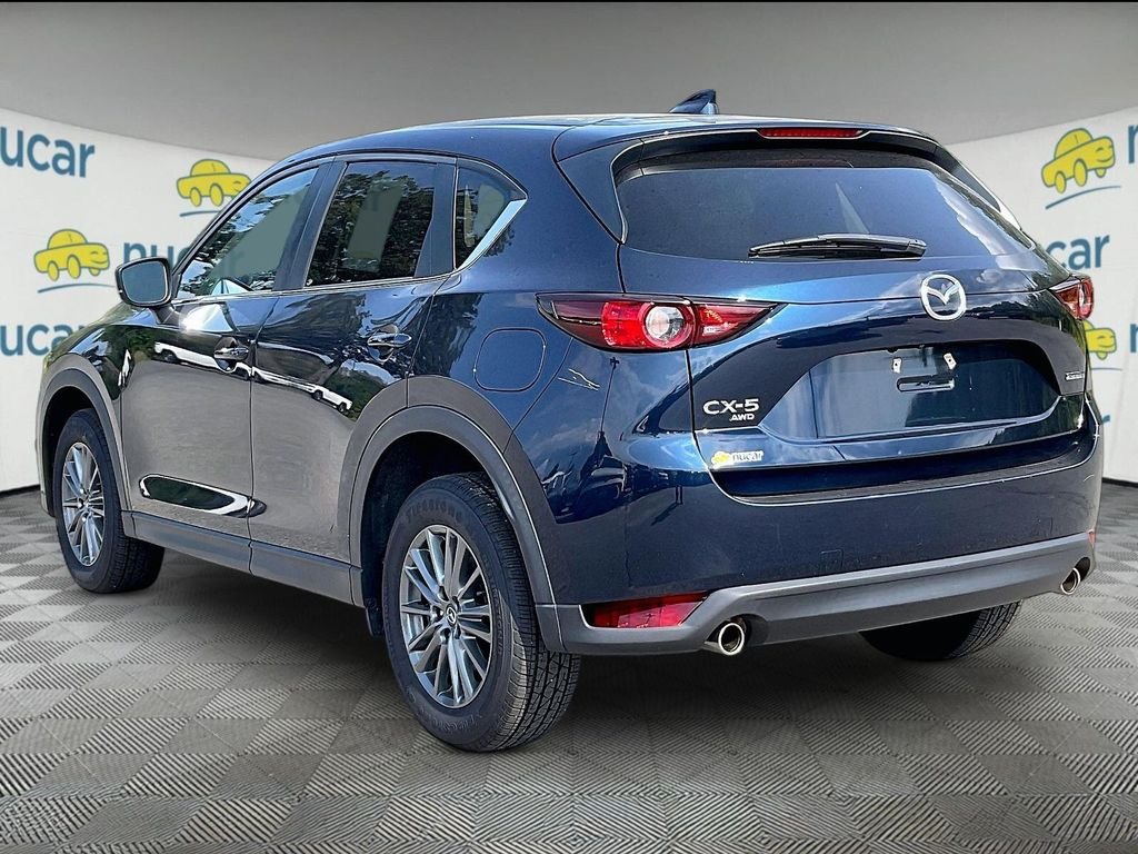 Used 2021 Deep Crystal Blue Mica Mazda Touring image 4