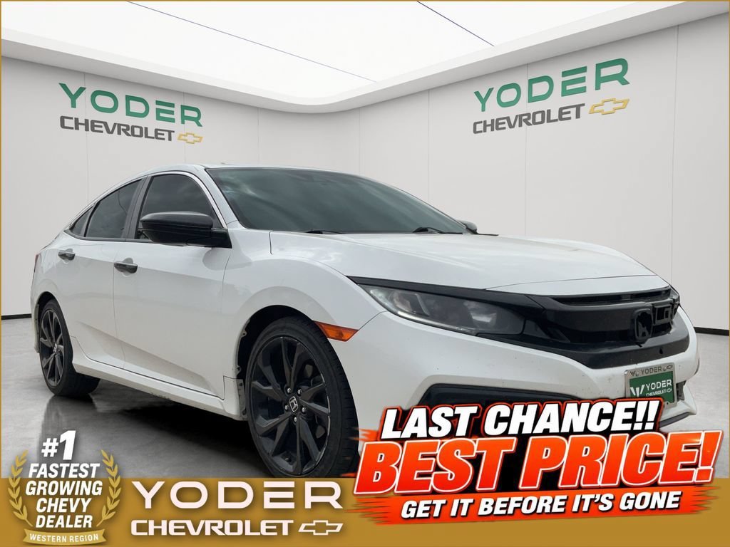 Used 2020 White Honda Sport image 1