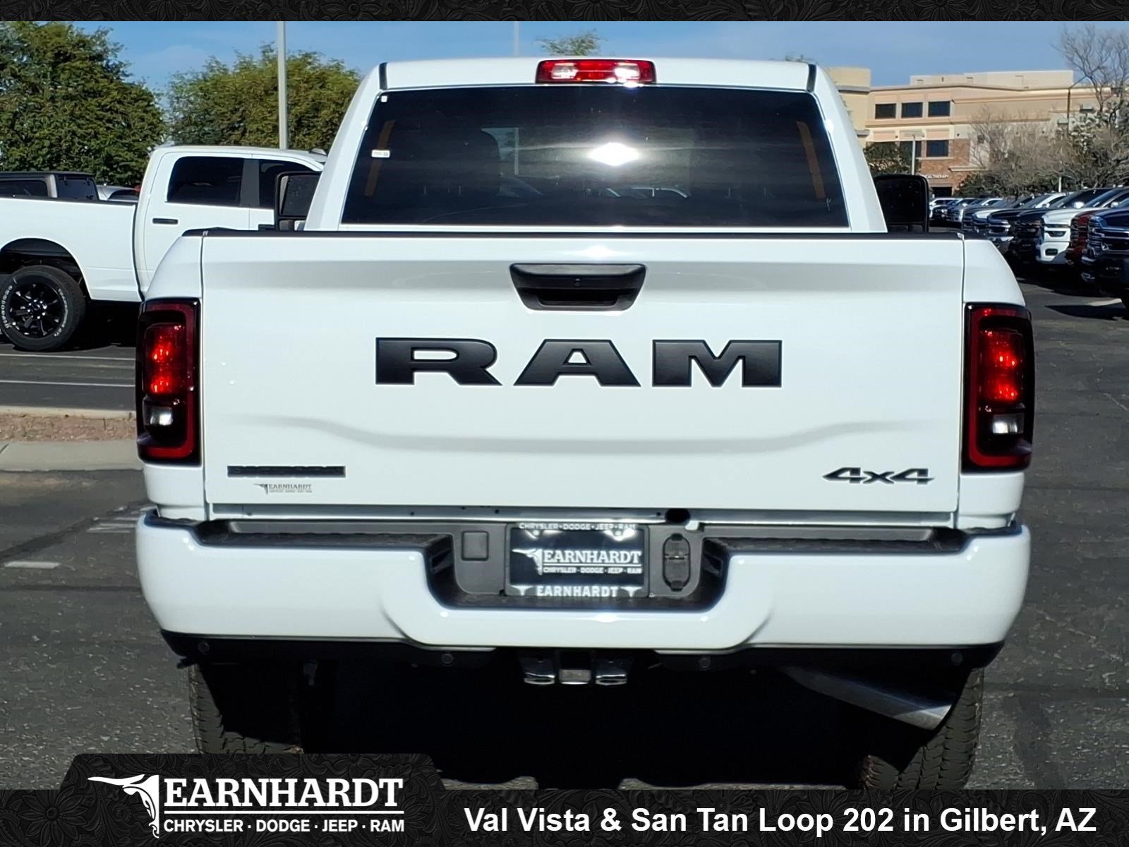 New 2026 Bright White Clear-Coat Exterior Paint RAM Big Horn image 5
