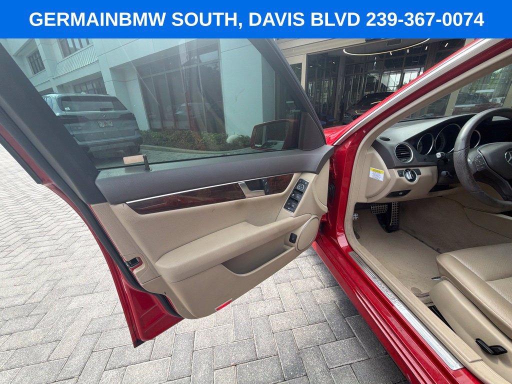 Used 2014 Mars Red Mercedes-Benz C 250 image 20