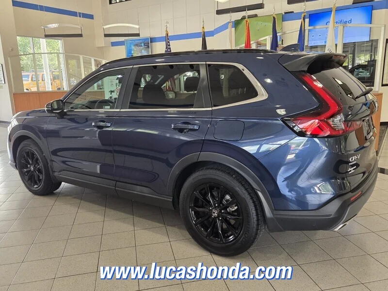 Used 2024 Blue Honda Sport FWD image 6