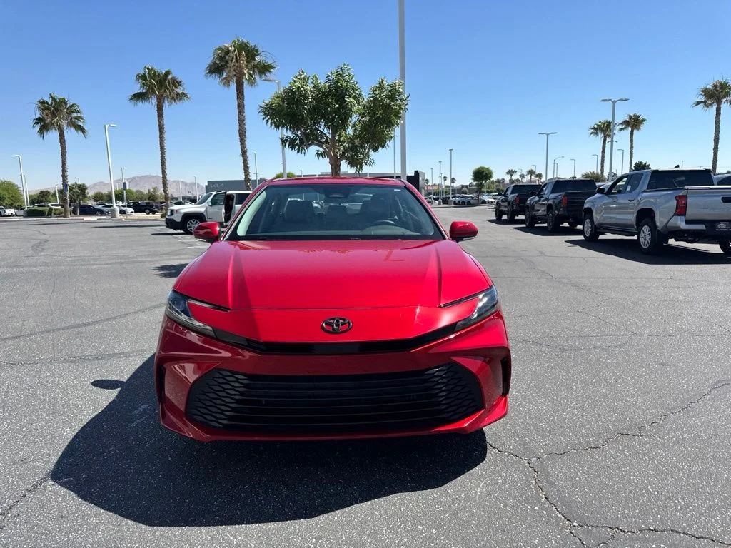 Used 2025 Red Toyota LE image 3