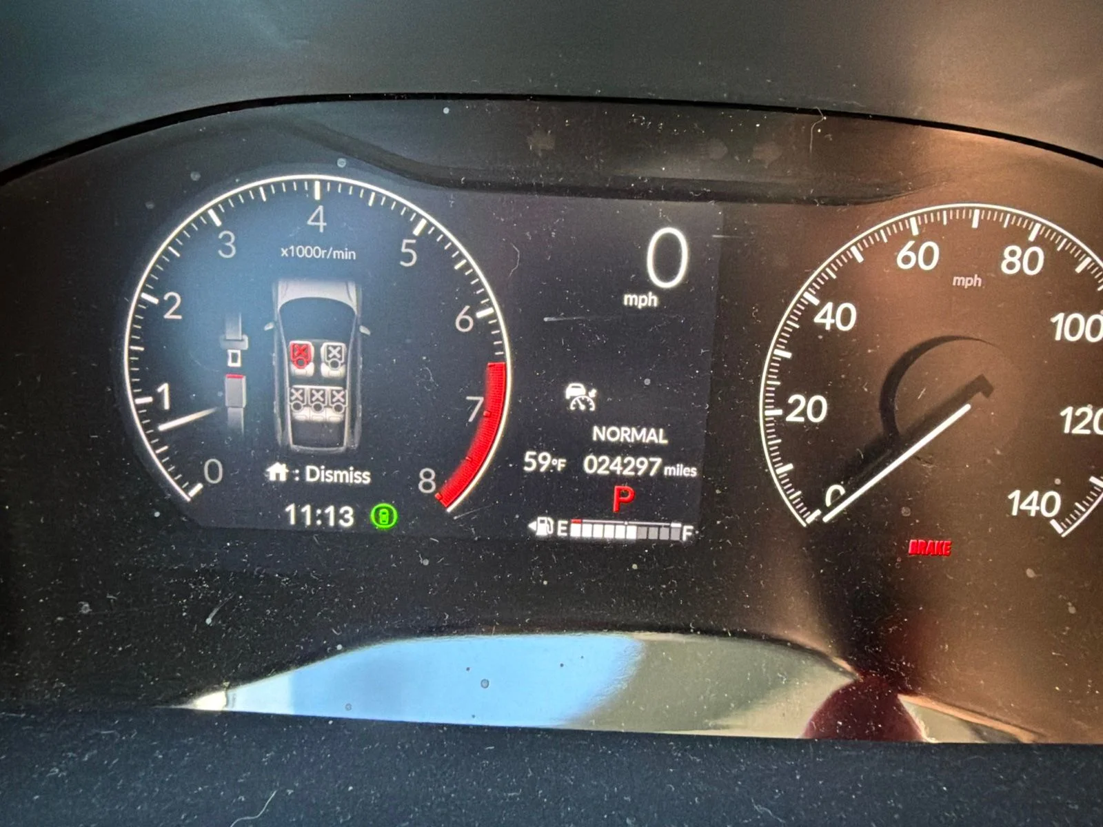 Certified Used 2023 Radiant Red Metallic Honda EX-L image 8