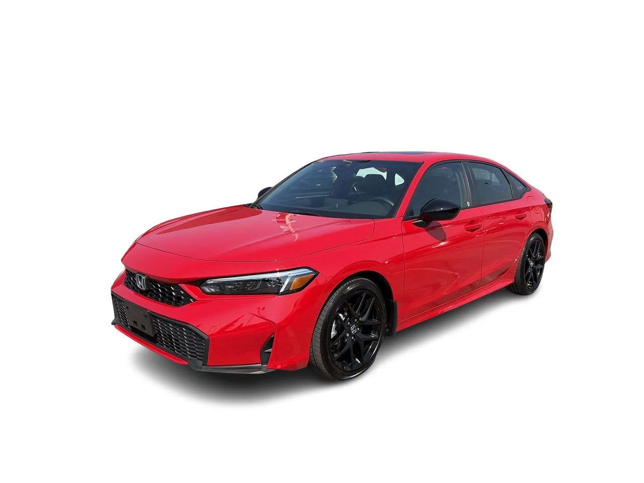 Used 2025 Rallye Red Honda Sport eCVT Sedan Certified Pre-Owned   No Accident image 6