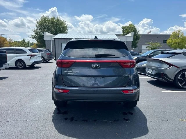 Used 2017 Blue Kia LX image 4